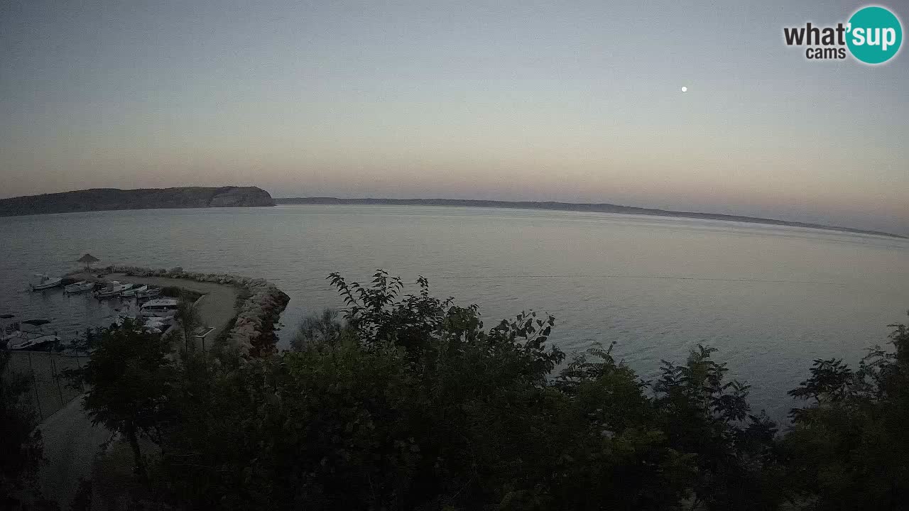 Camping Odmoree live webcam Ražanac – Dalmatien