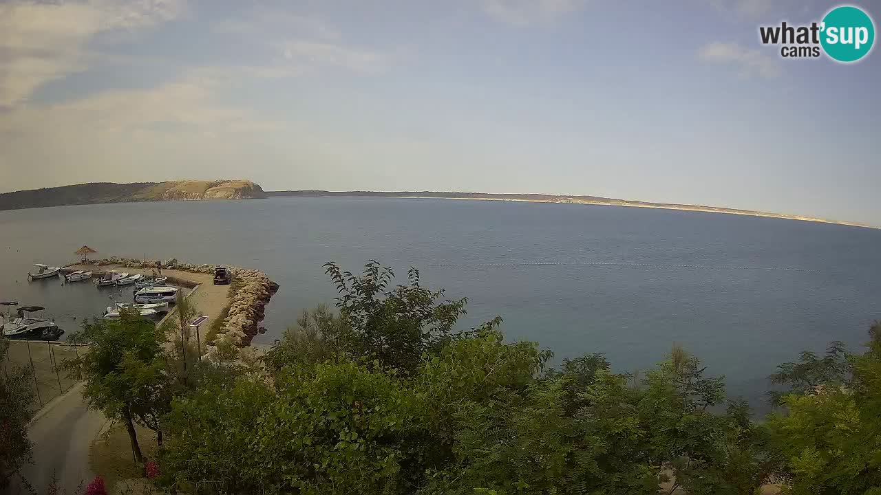 Kamp Odmoree spletna kamera Ražanac – Dalmacija
