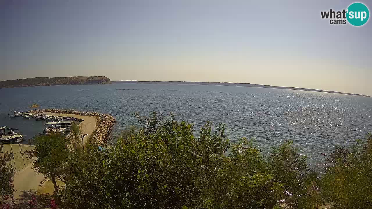 Camping Odmoree live cam Ražanac – Dalmatie