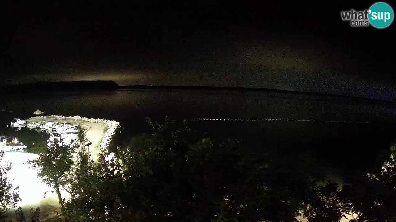 Camping Odmoree live webcam Ražanac – Dalmatien