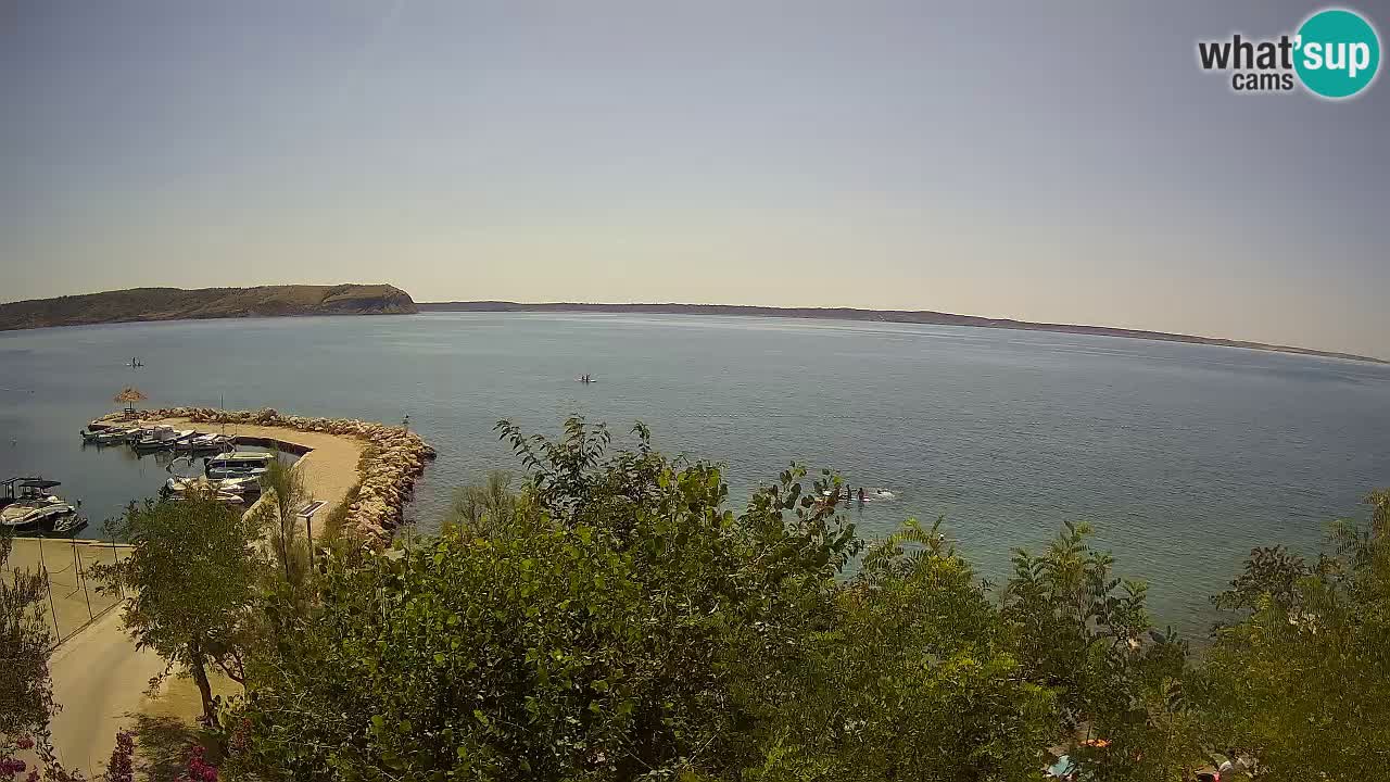 Camping Odmoree web kamera Ražanac – Dalmacija