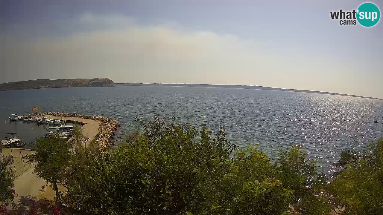 Camping Odmoree live cam Ražanac – Dalmatie