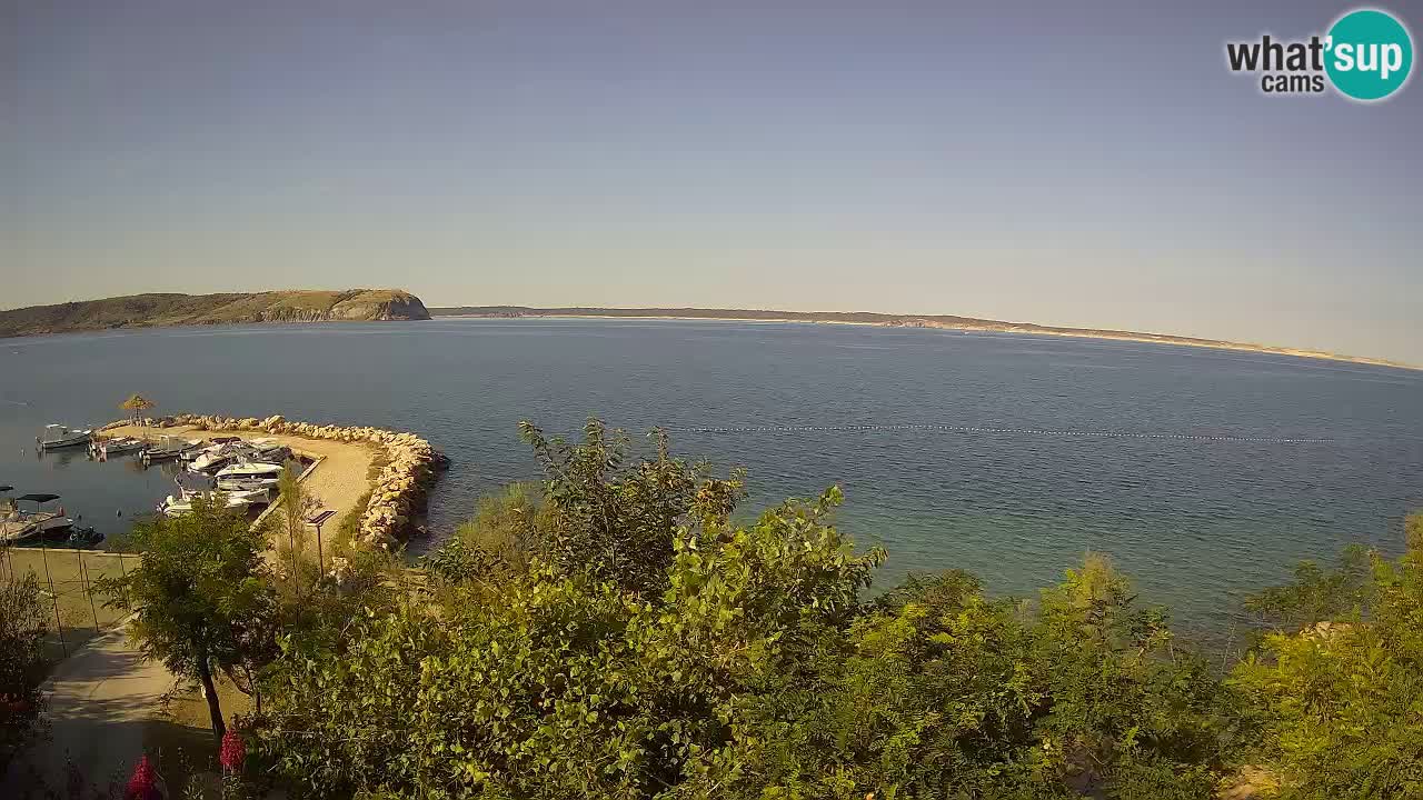 Camping Odmoree live webcam Ražanac – Dalmatien