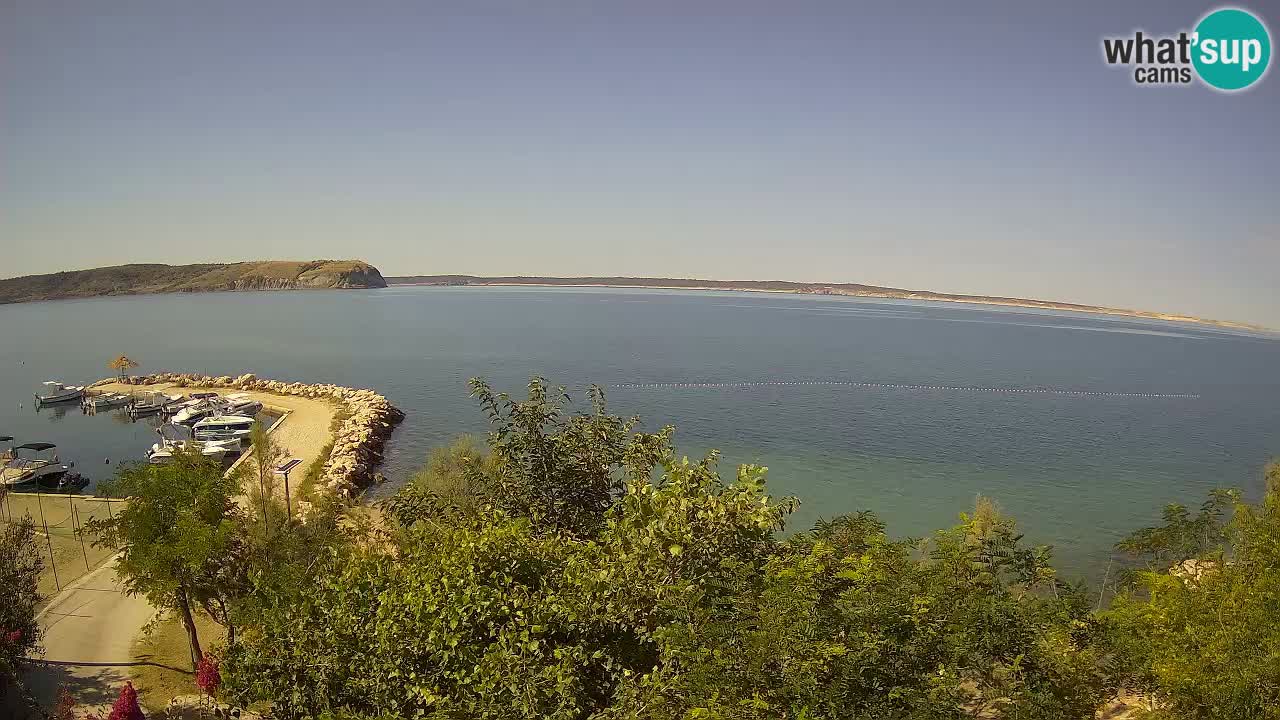 Camping Odmoree camera en vivo Ražanac – Dalmacia