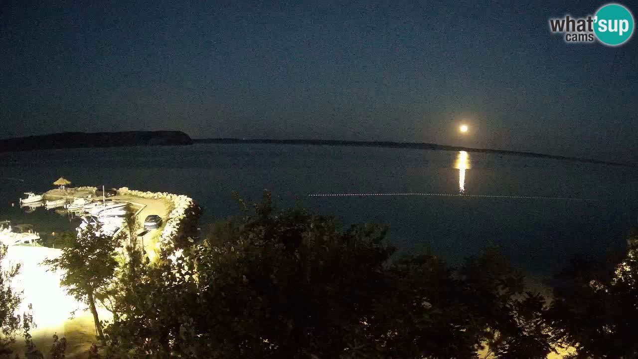 Camping Odmoree live cam Ražanac – Dalmatie