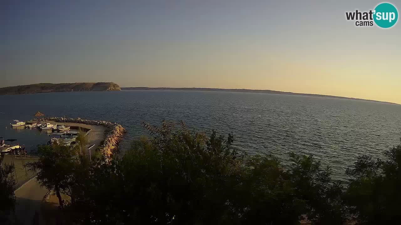 Camping Odmoree live webcam Ražanac – Dalmatien