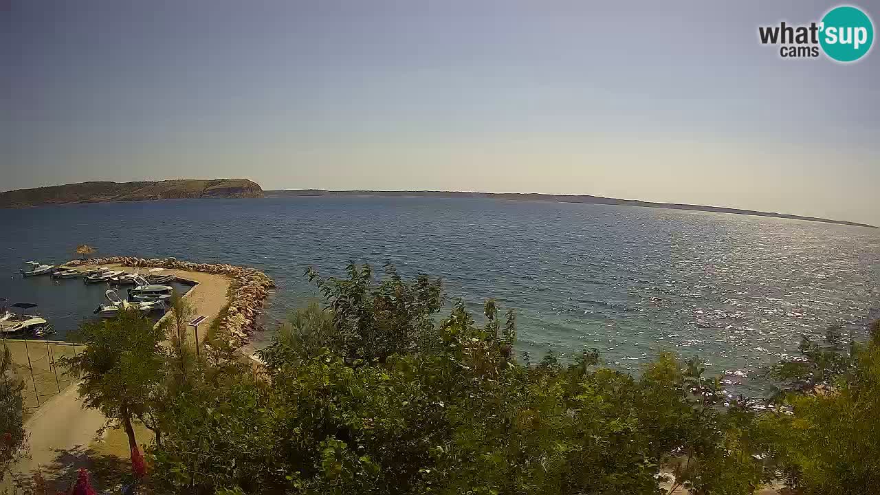 Camping Odmoree web kamera Ražanac – Dalmacija