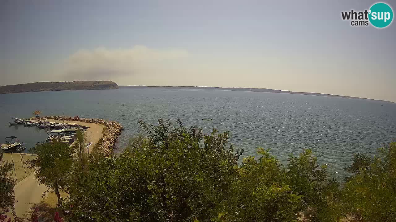 Camping Odmoree web kamera Ražanac – Dalmacija