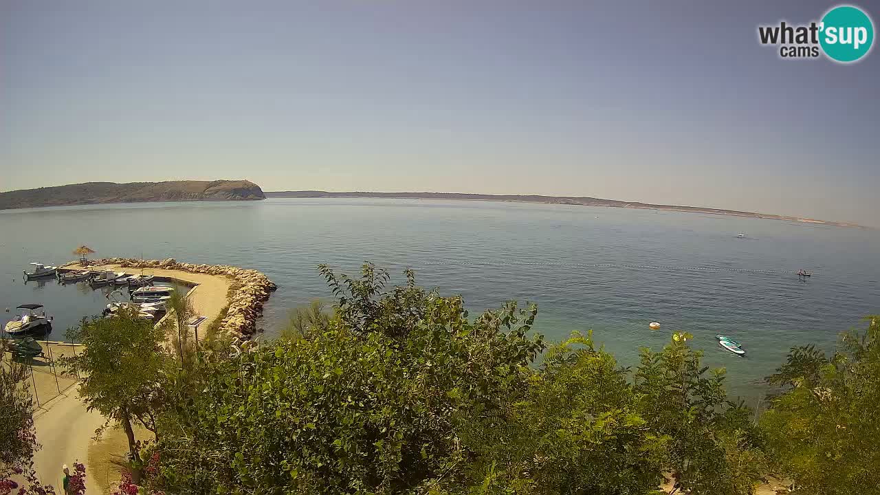 Camping Odmoree live webcam Ražanac – Dalmatien