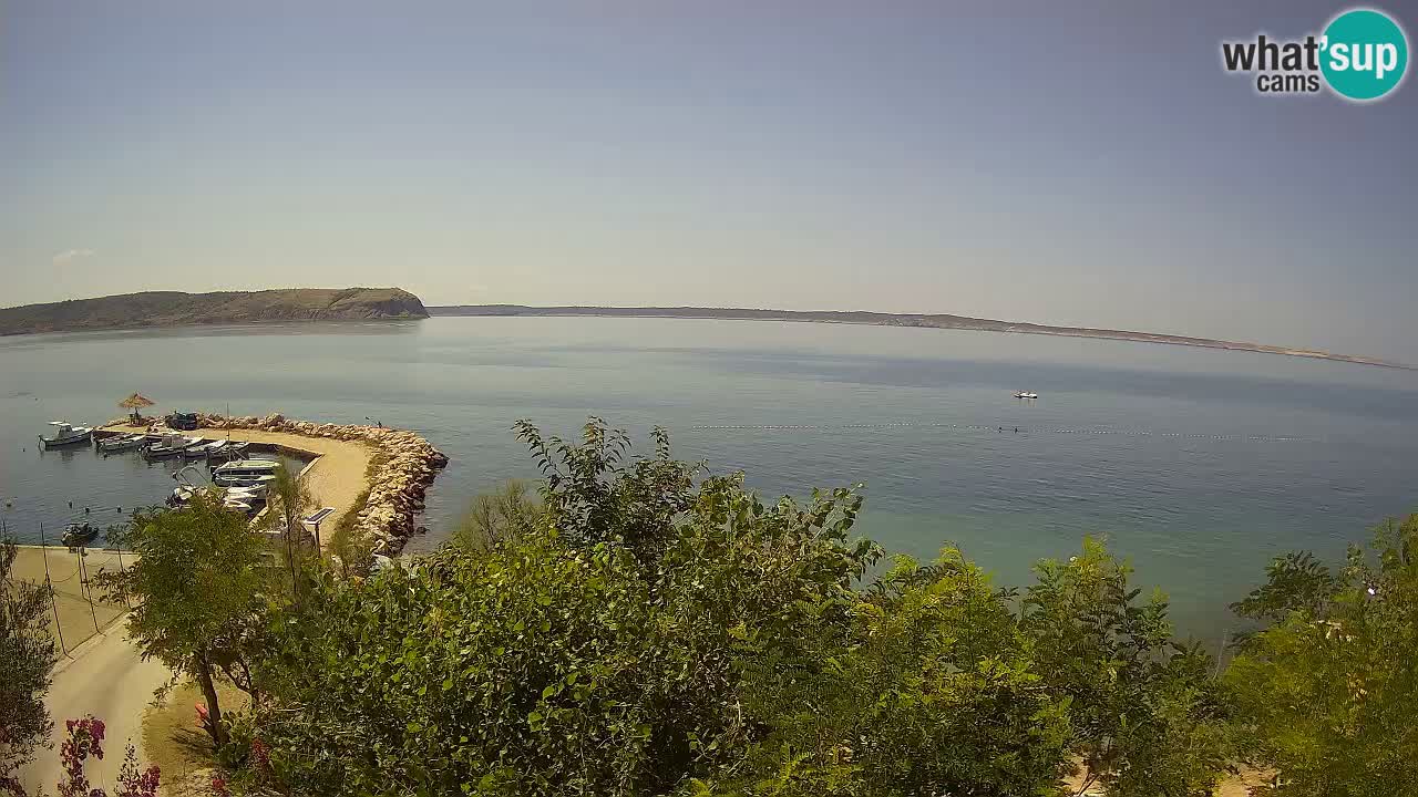 Camping Odmoree camera en vivo Ražanac – Dalmacia