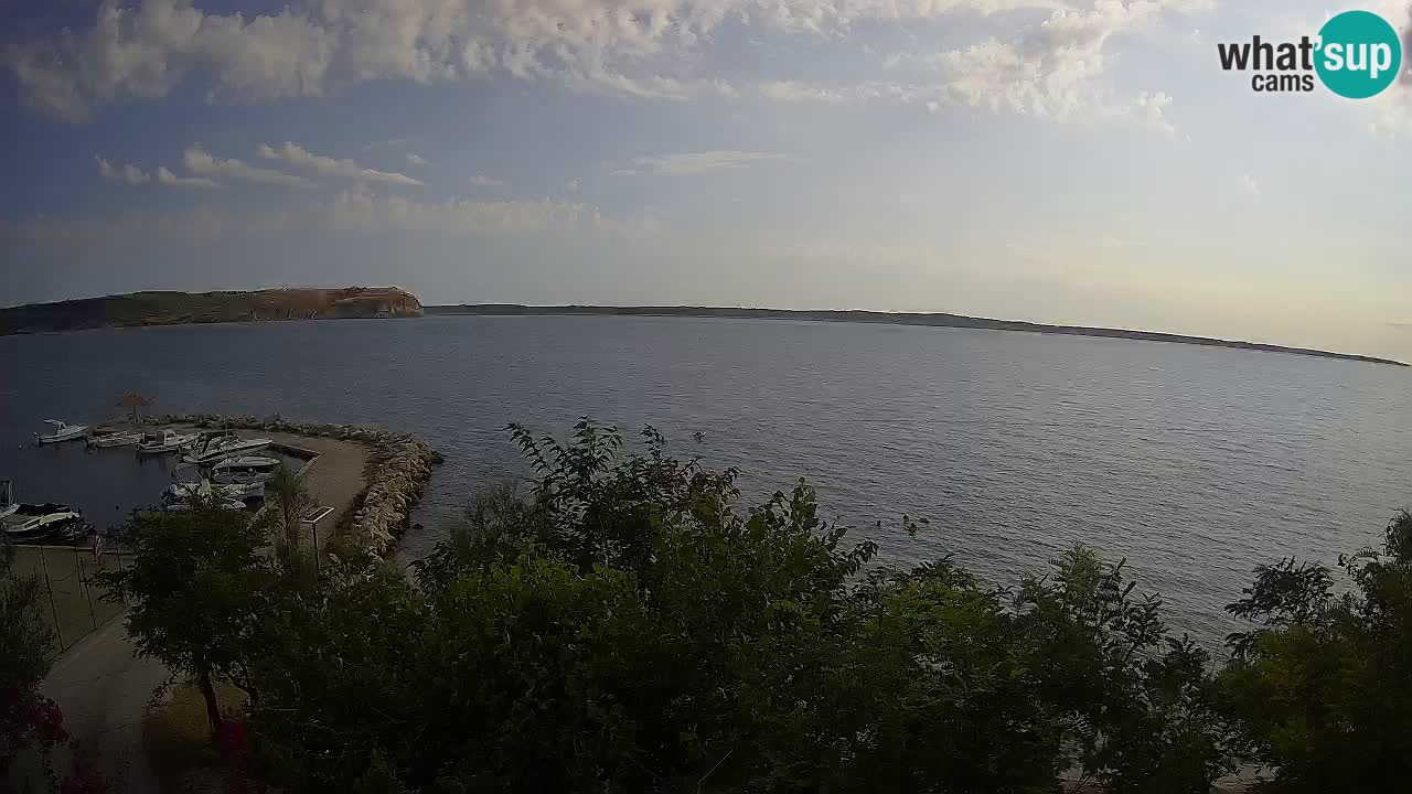 Camping Odmoree camera en vivo Ražanac – Dalmacia
