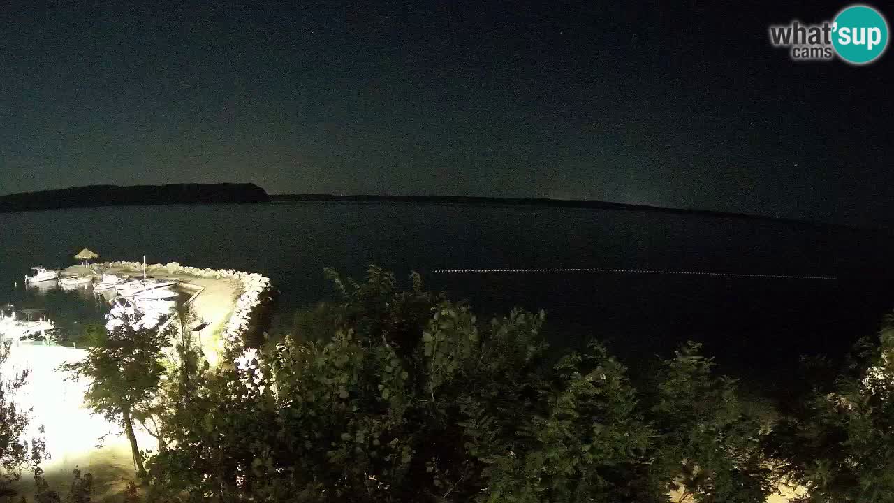 Camping Odmoree live cam Ražanac – Dalmatie