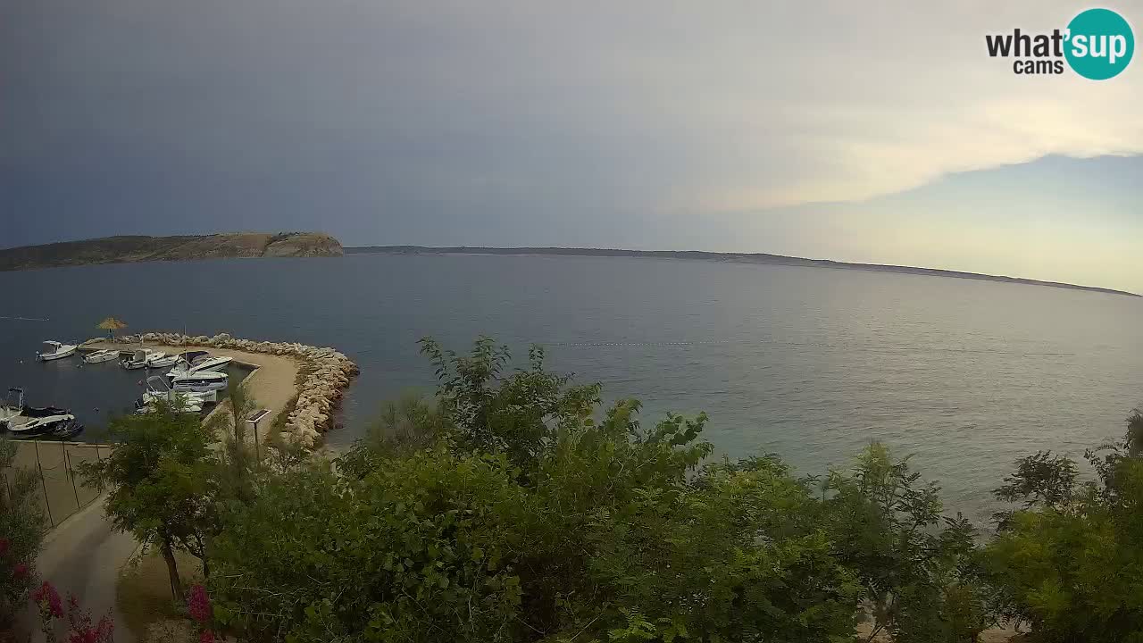 Kamp Odmoree spletna kamera Ražanac – Dalmacija
