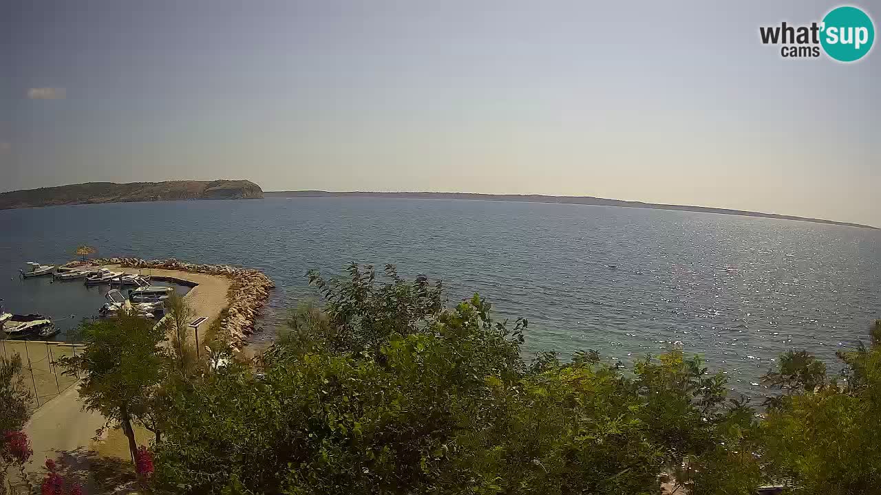 Camping Odmoree camera en vivo Ražanac – Dalmacia