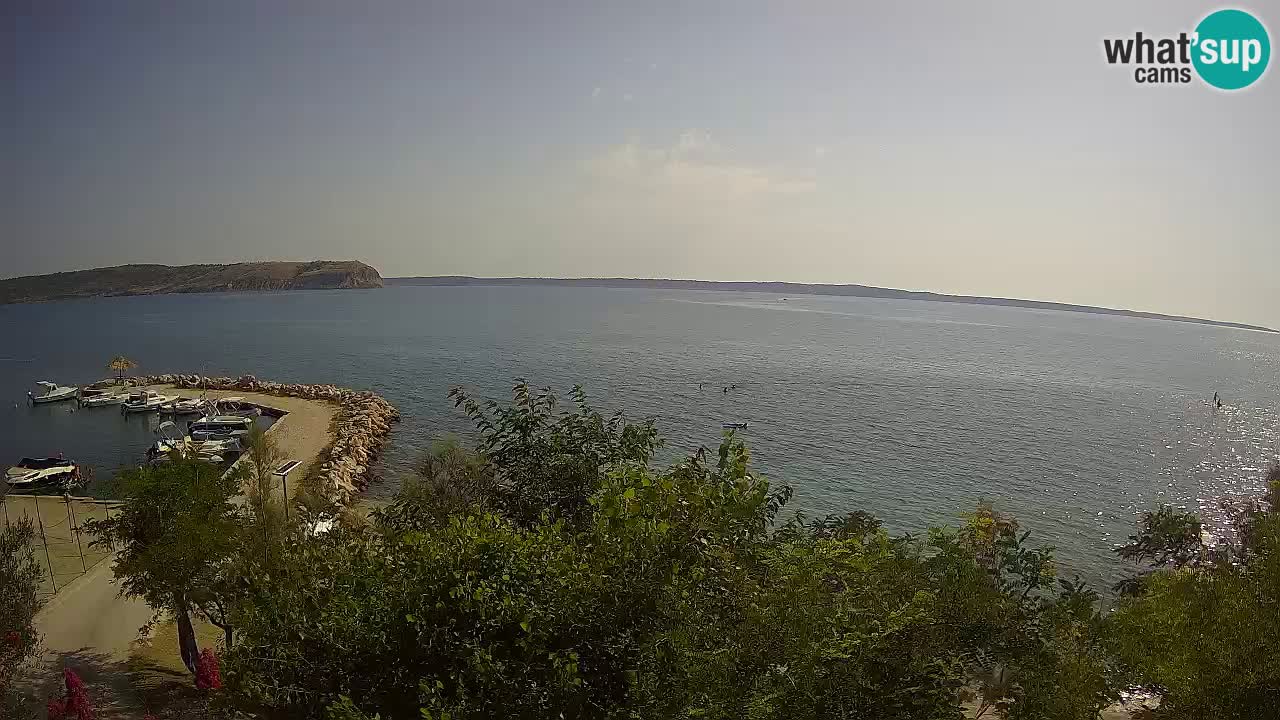 Camping Odmoree live cam Ražanac – Dalmatie