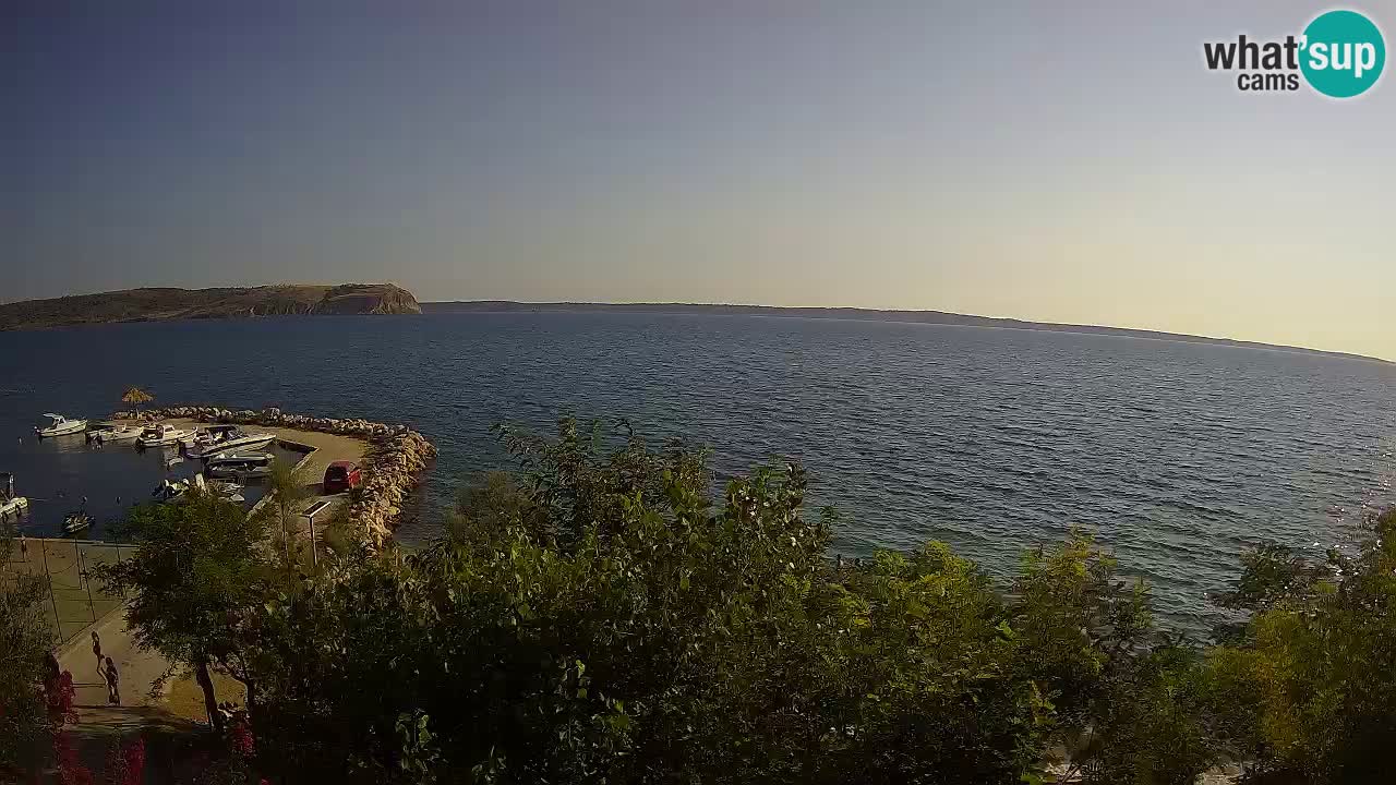Camping Odmoree live cam Ražanac – Dalmatie