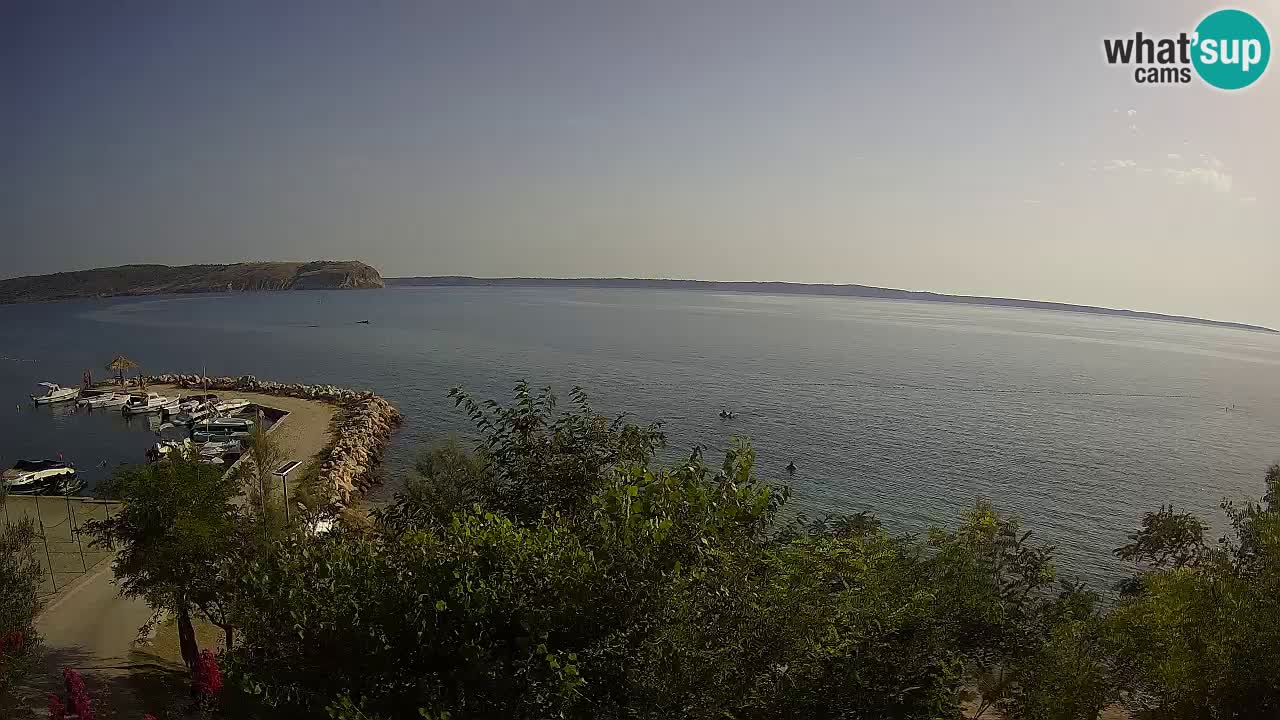 Camping Odmoree live cam Ražanac – Dalmatie