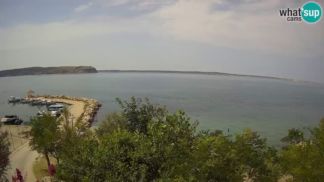 Camping Odmoree live cam Ražanac – Dalmatie