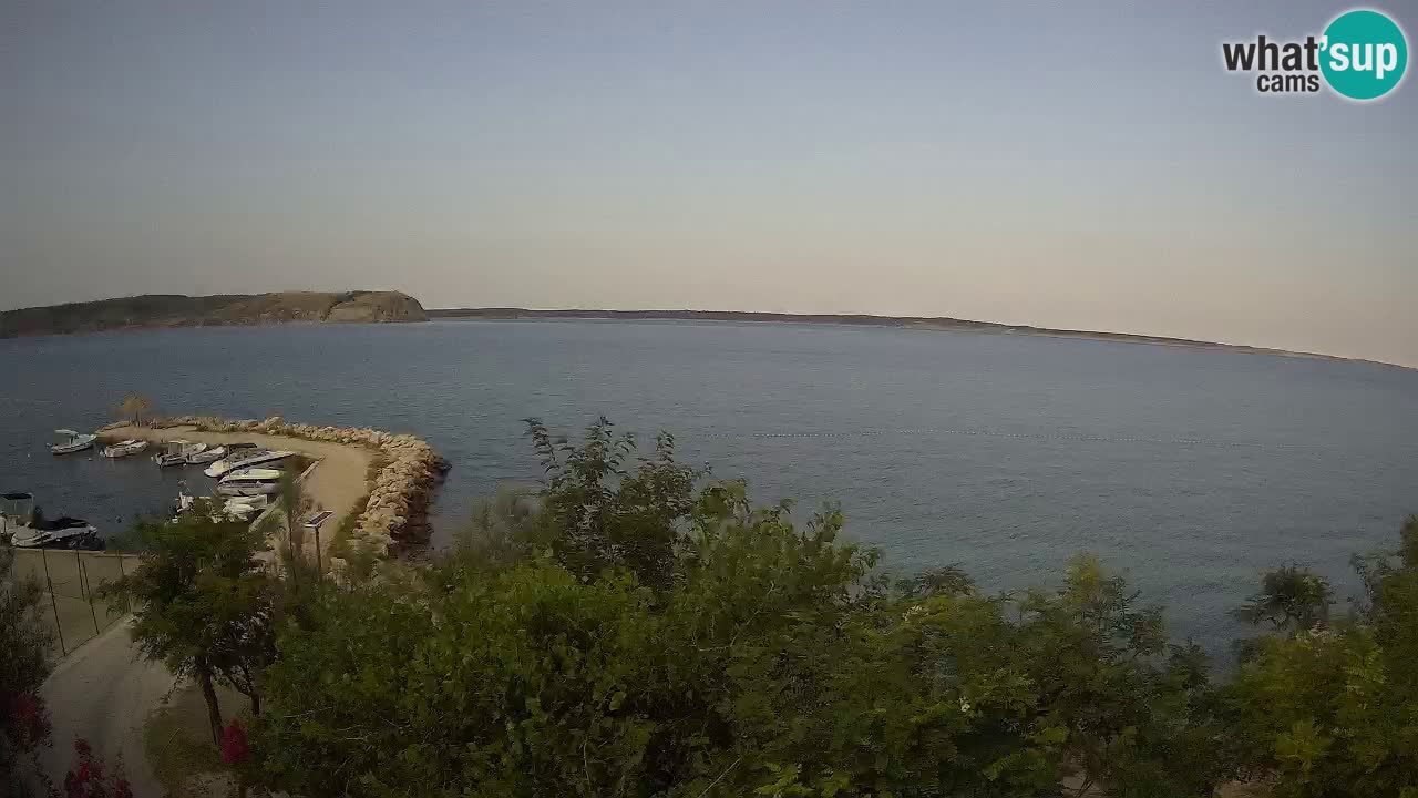 Camping Odmoree live webcam Ražanac – Dalmatien