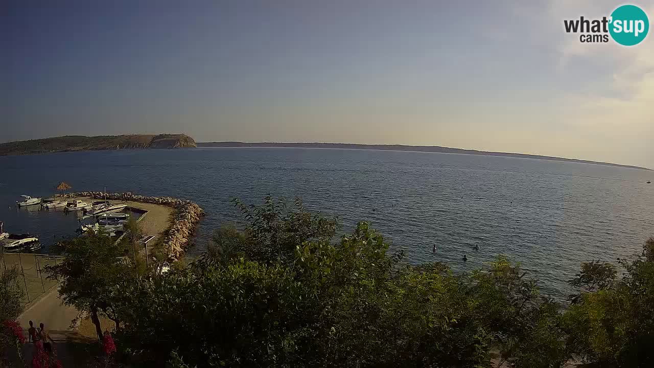 Camping Odmoree camera en vivo Ražanac – Dalmacia