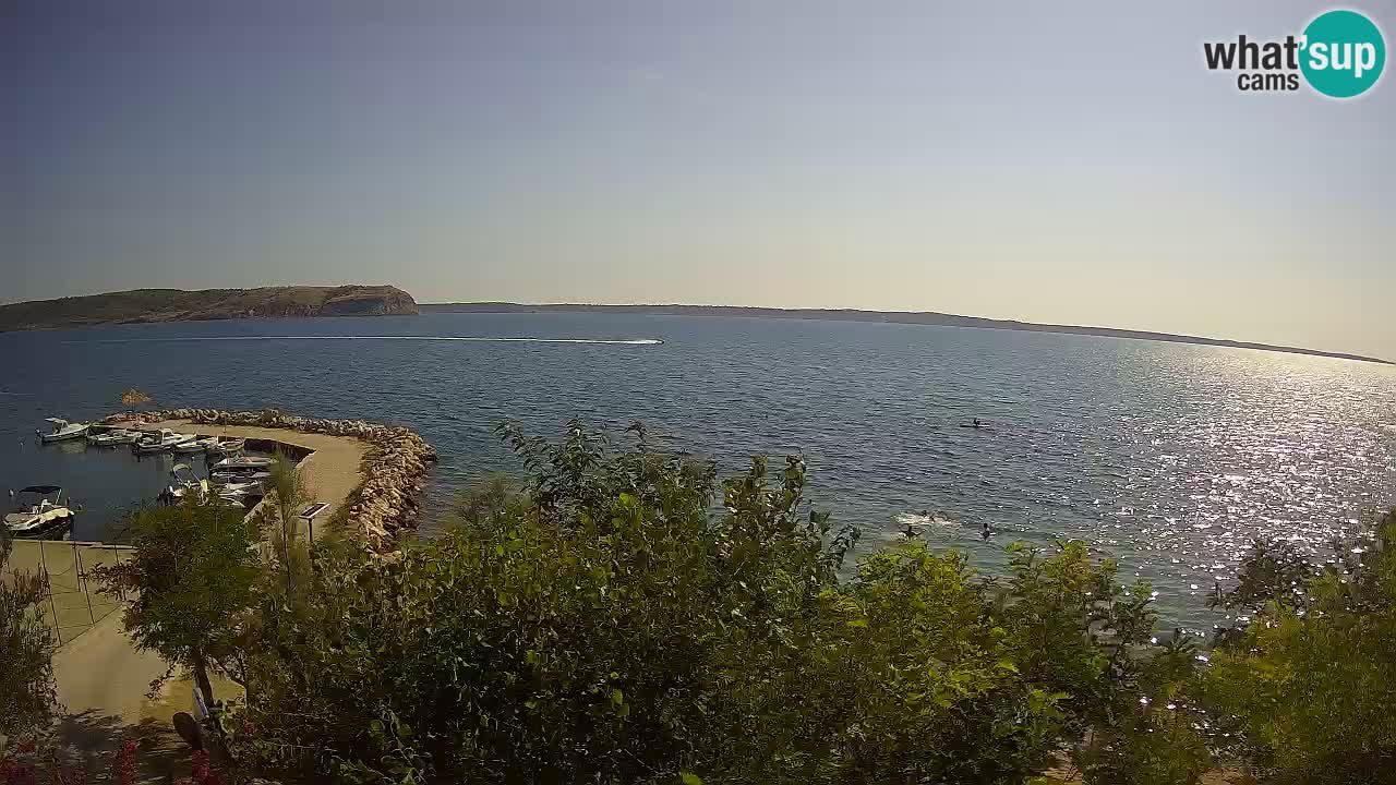 Camping Odmoree live webcam Ražanac – Dalmatien