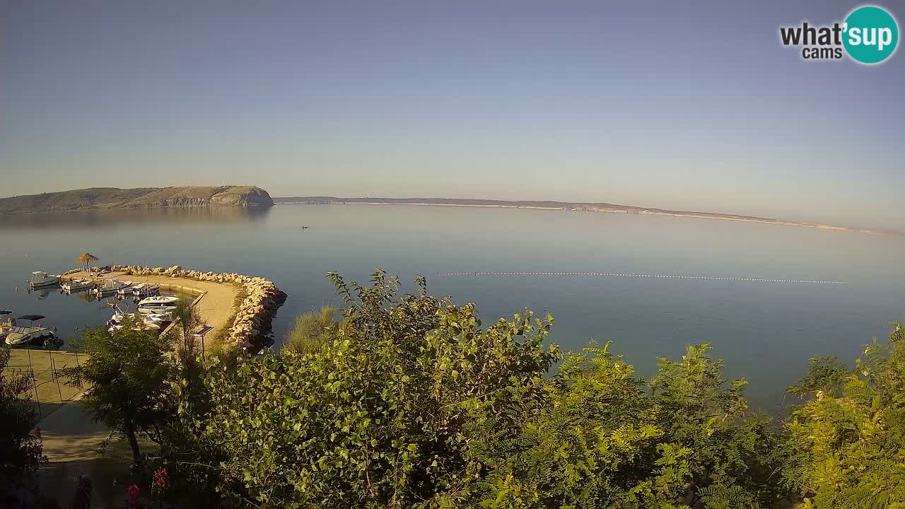 Camping Odmoree live webcam Ražanac – Dalmatien