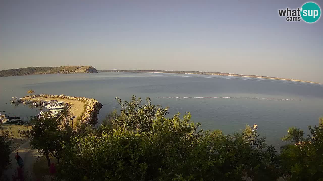 Camping Odmoree live cam Ražanac – Dalmatie