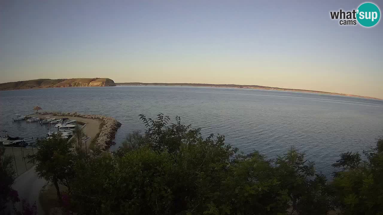 Camping Odmoree live cam Ražanac – Dalmatie