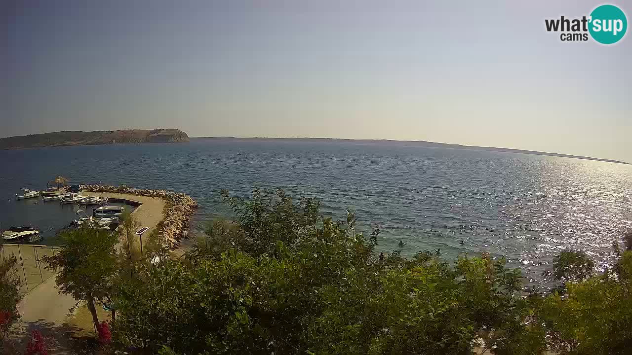 Camping Odmoree camera en vivo Ražanac – Dalmacia