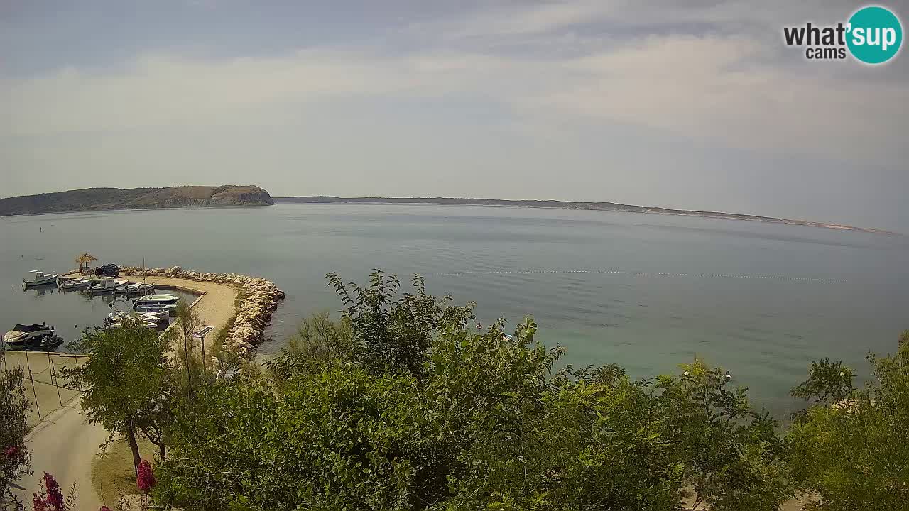 Camping Odmoree camera en vivo Ražanac – Dalmacia