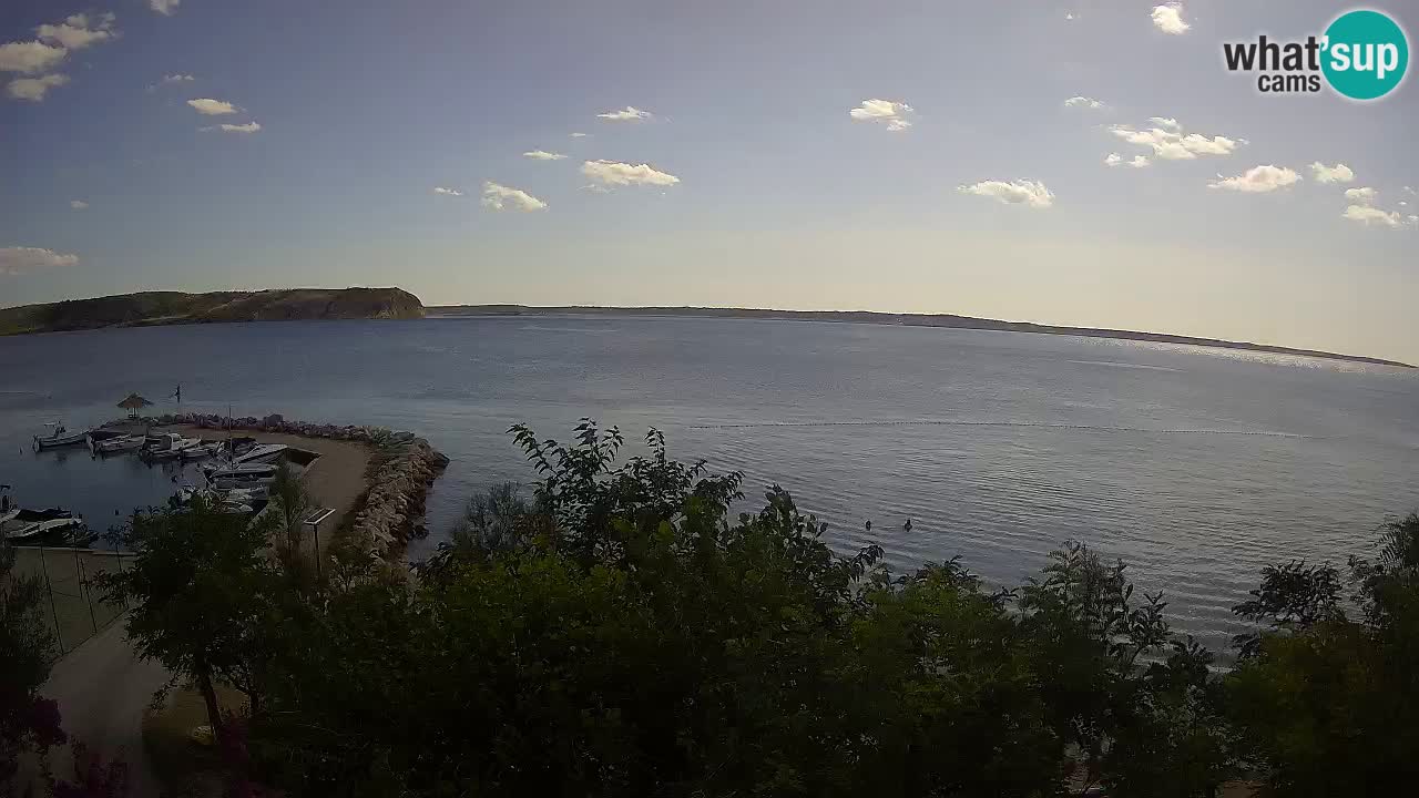 Camping Odmoree webcam Ražanac – Dalmatia