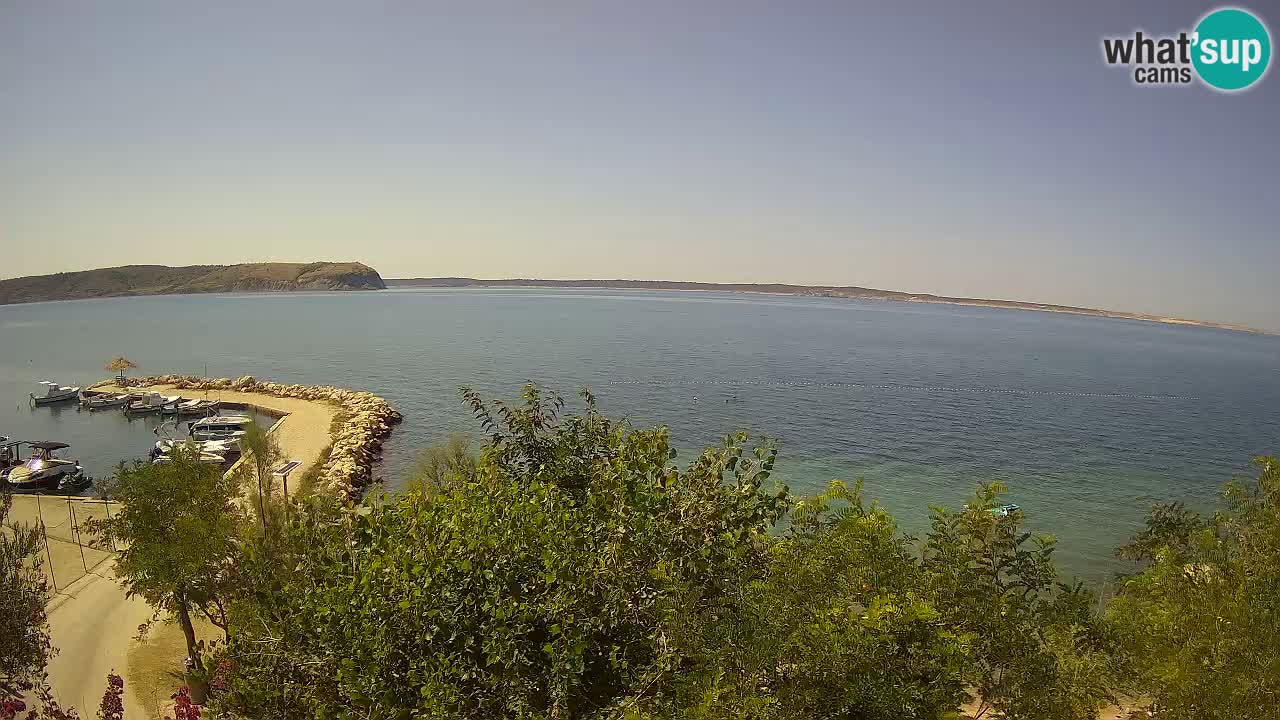 Camping Odmoree live webcam Ražanac – Dalmatien