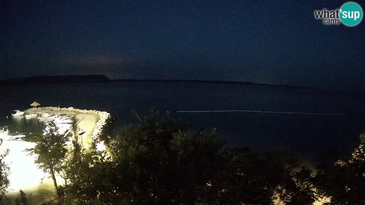 Kamp Odmoree spletna kamera Ražanac – Dalmacija