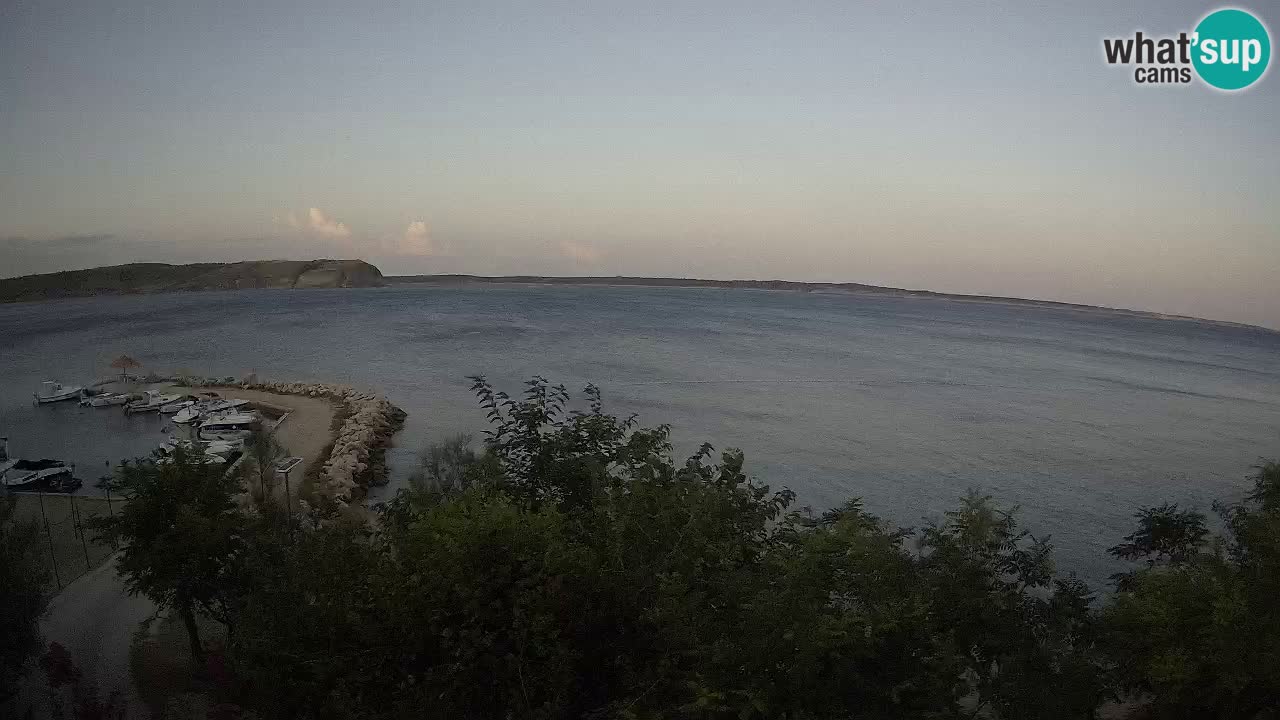 Camping Odmoree camera en vivo Ražanac – Dalmacia