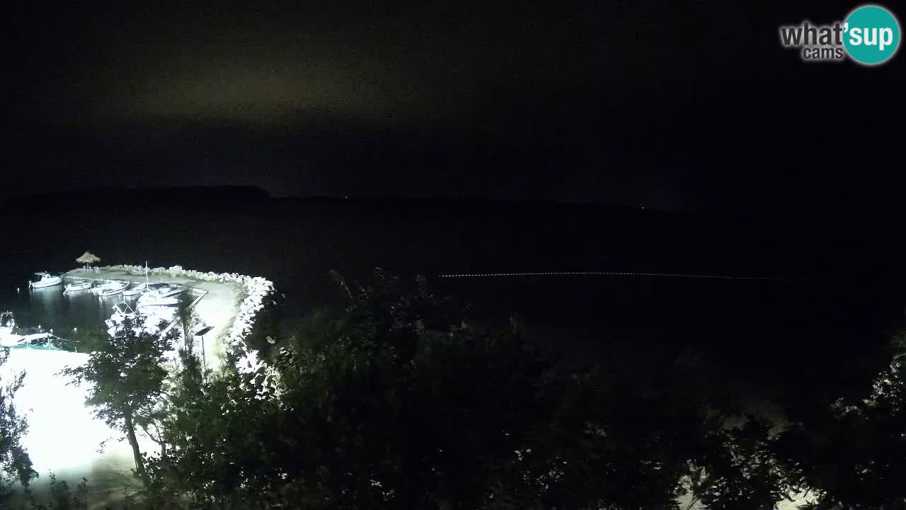 Camping Odmoree live cam Ražanac – Dalmatie
