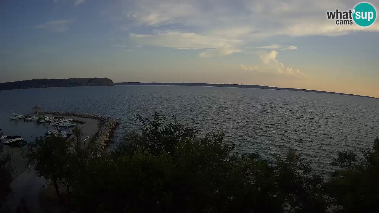 Camping Odmoree live cam Ražanac – Dalmatie