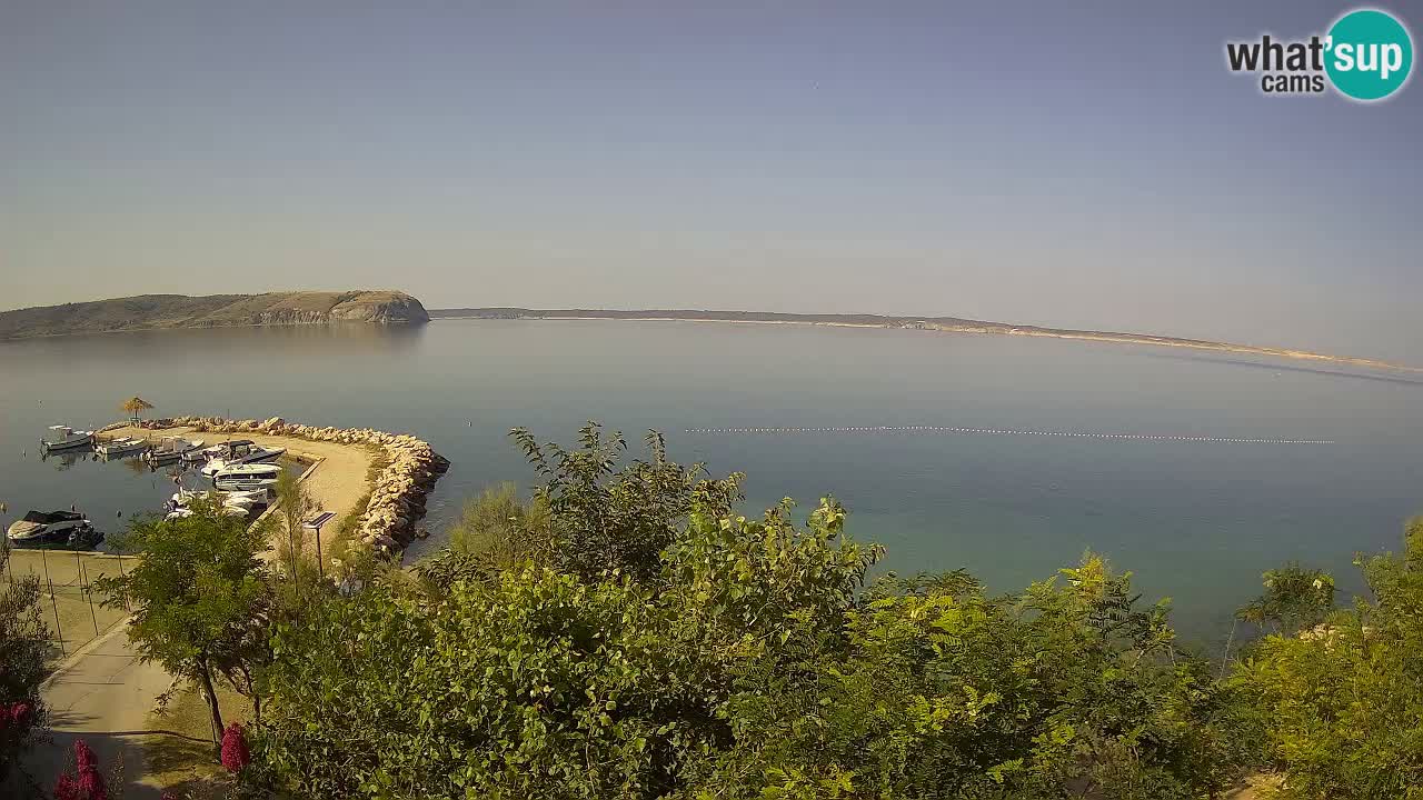 Camping Odmoree camera en vivo Ražanac – Dalmacia