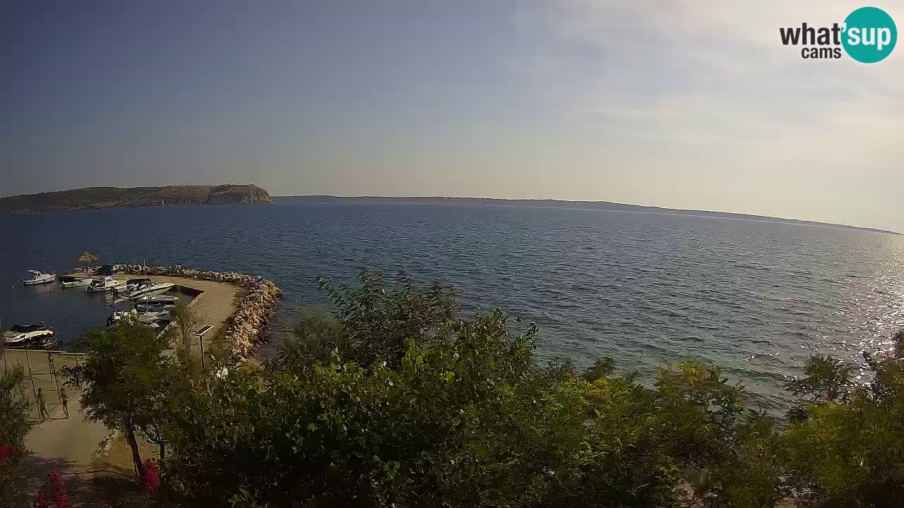 Camping Odmoree live webcam Ražanac – Dalmatien
