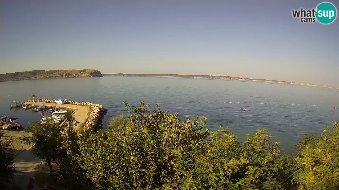 Kamp Odmoree spletna kamera Ražanac – Dalmacija