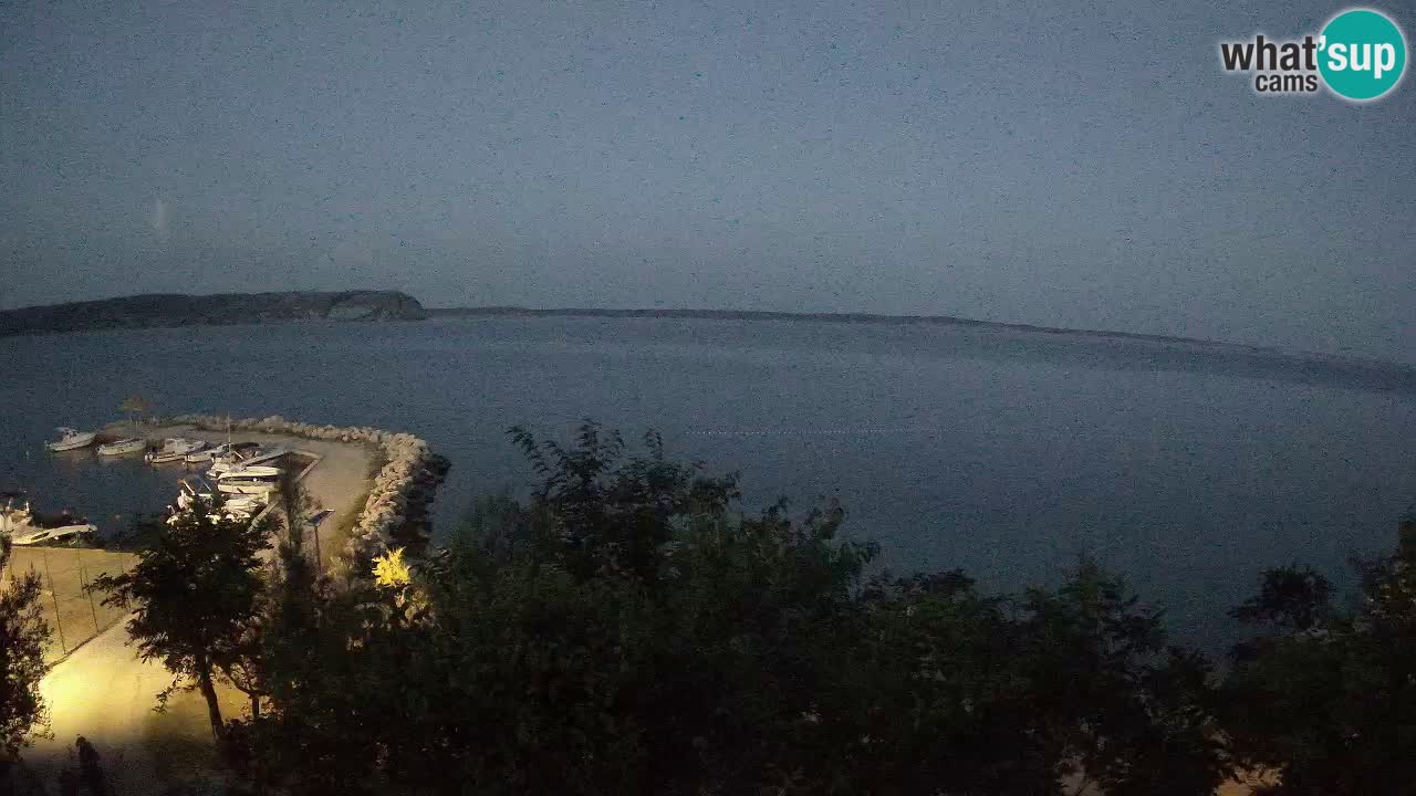 Camping Odmoree live webcam Ražanac – Dalmatien