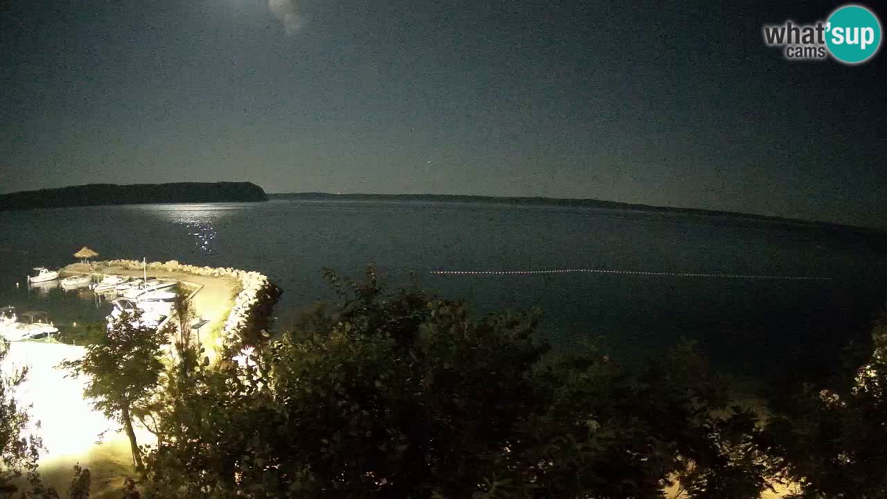 Camping Odmoree camera en vivo Ražanac – Dalmacia