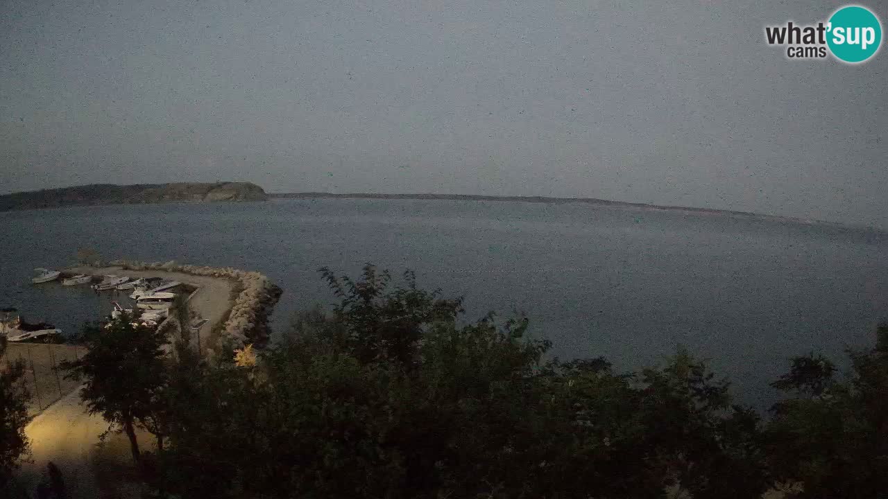 Kamp Odmoree spletna kamera Ražanac – Dalmacija