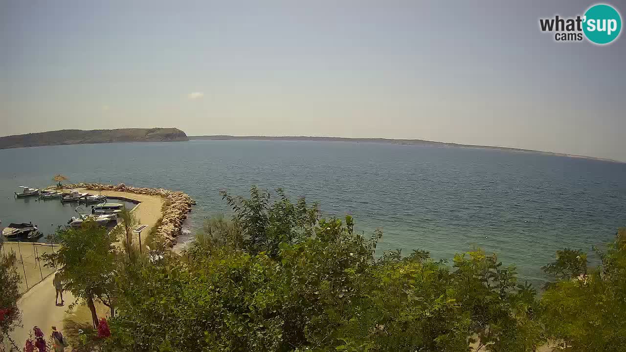 Camping Odmoree camera en vivo Ražanac – Dalmacia