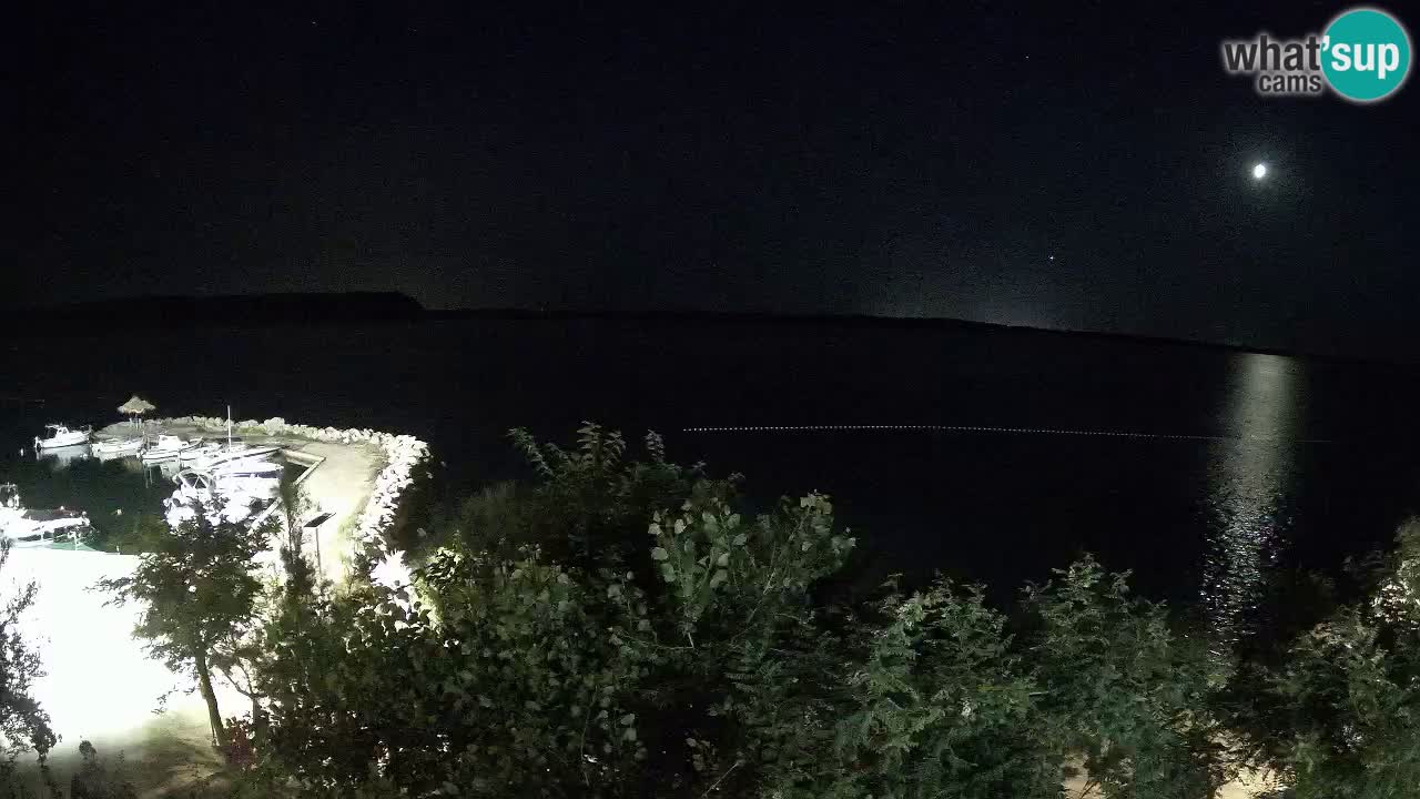Camping Odmoree camera en vivo Ražanac – Dalmacia