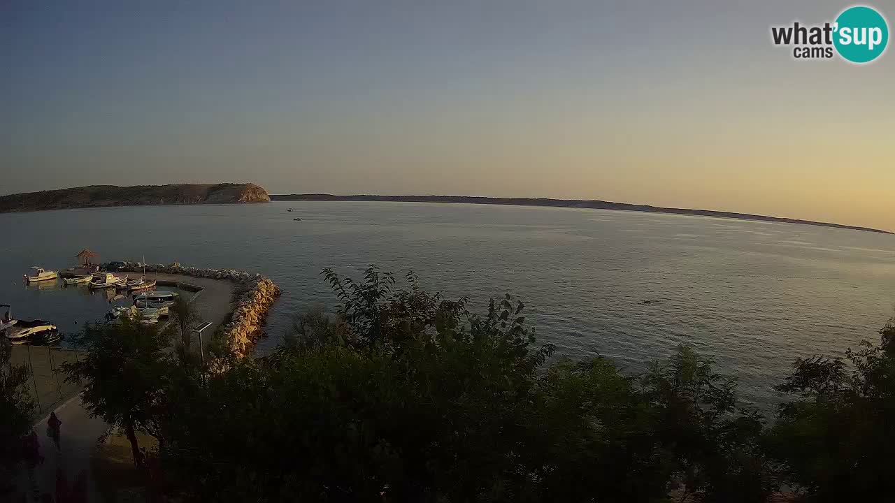 Camping Odmoree camera en vivo Ražanac – Dalmacia