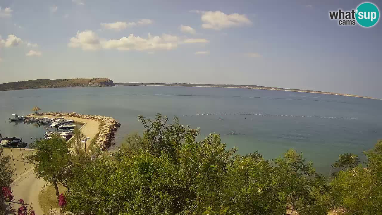 Camping Odmoree live webcam Ražanac – Dalmatien