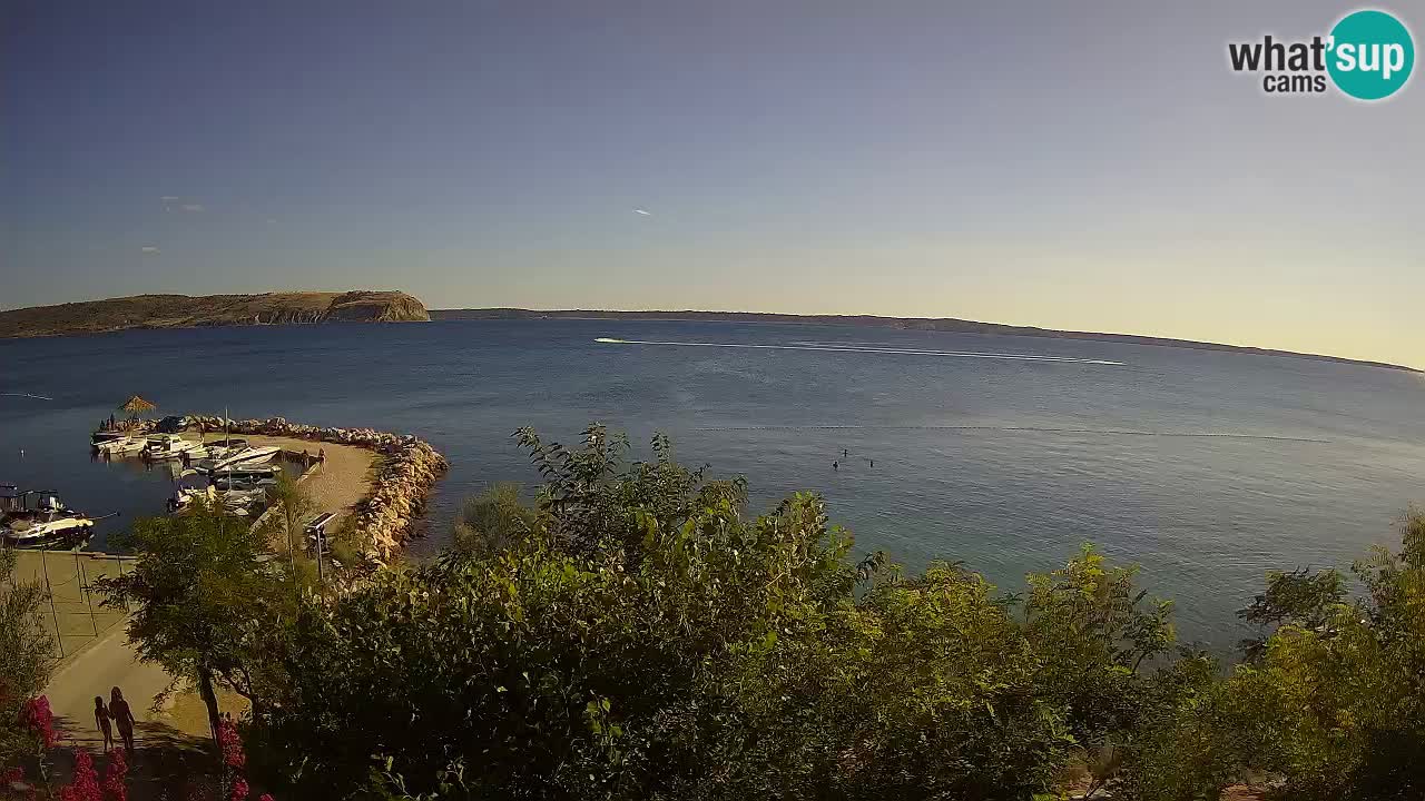 Camping Odmoree live cam Ražanac – Dalmatie