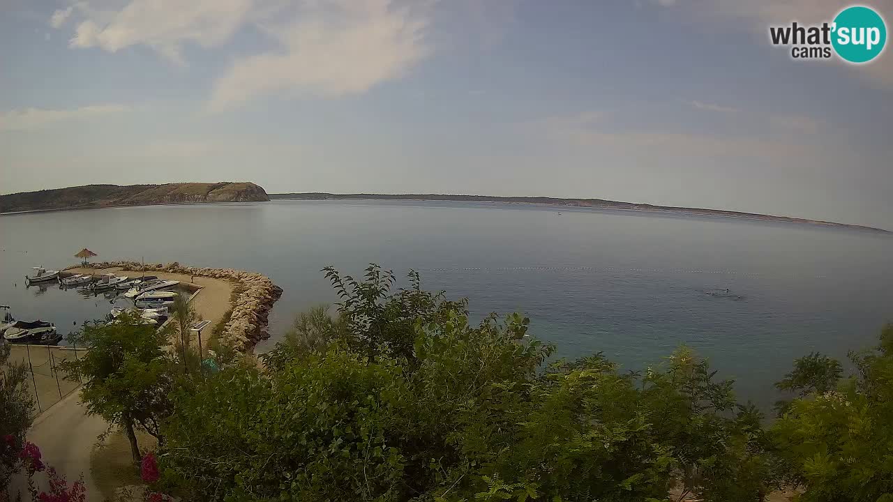 Camping Odmoree live cam Ražanac – Dalmatie