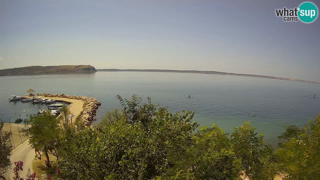 Camping Odmoree camera en vivo Ražanac – Dalmacia