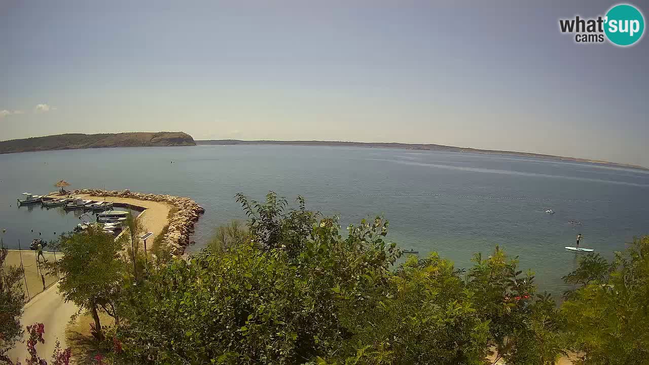 Camping Odmoree live cam Ražanac – Dalmatie